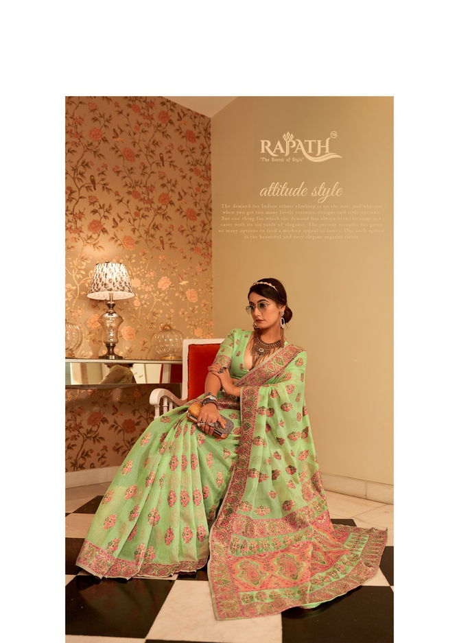 Rajpath Shadow Silk Heavy Wedding Sarees Catalog
